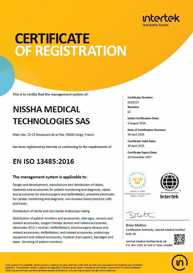 <p>EN ISO 13485:2016</p>